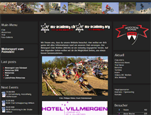 Tablet Screenshot of motocross-wohlen.ch